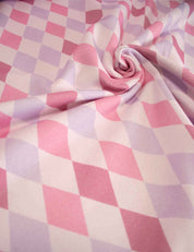 Candy Diamonds - Retro Joy | 170cm wide | 100% Cotton French Terry