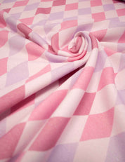 Candy Diamonds - Retro Joy | 170cm wide | 100% Cotton French Terry