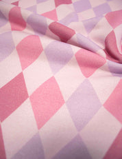 Candy Diamonds - Retro Joy | 170cm wide | 100% Cotton French Terry
