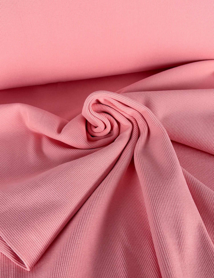 Clay Pink Rib Boordstof