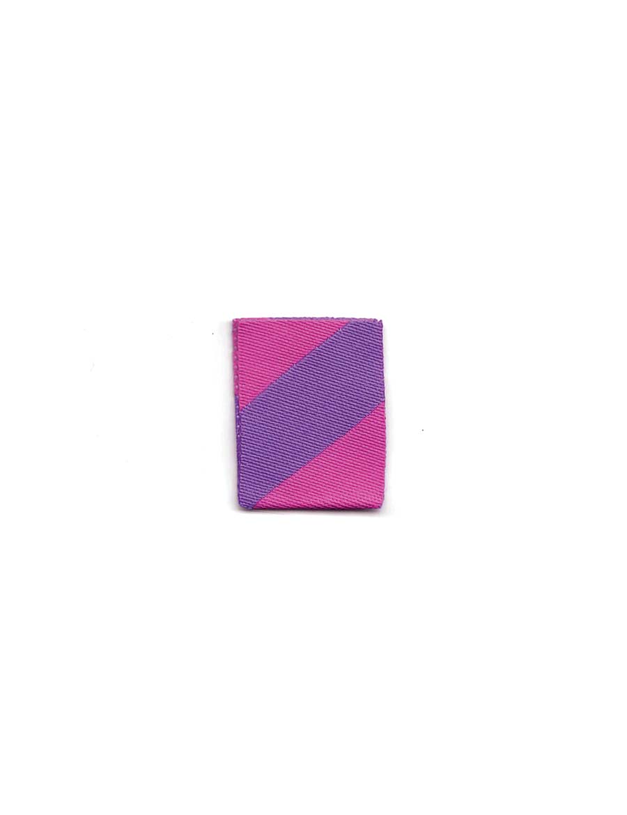Color Pop - Roze & Paars – Geweven naailabel