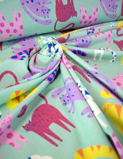 Cool Cats Mint Vibes | Tricot | 170cm breed