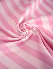 Cotton Candy Stripes | 140cm breed | Katoen twill stretch