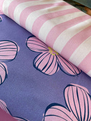 Cotton Candy Stripes - Spring Tides | 140cm breed | Viscose