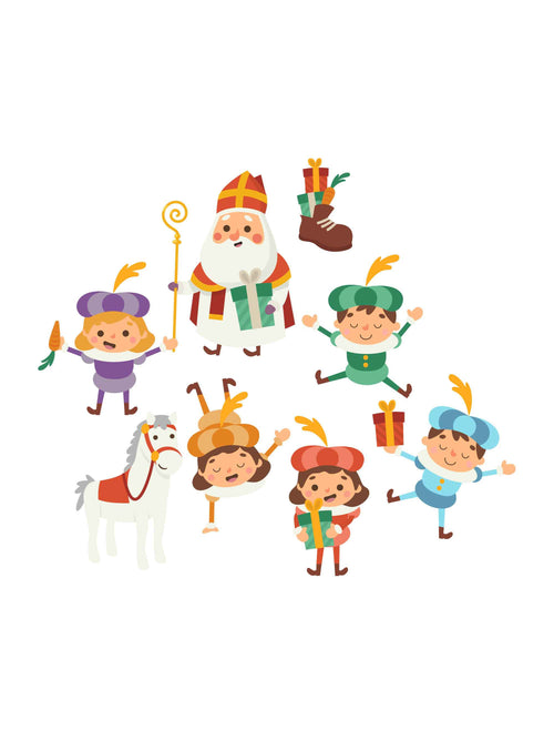 Sinterklaas | All-over transfervel