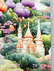 Fairy Forest Blush Valley | French Terry | 170 cm breit