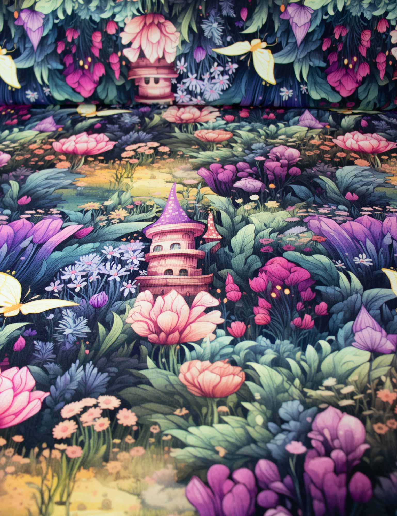 Fairy Forest Dawn Glow | French Terry | 170 cm breed