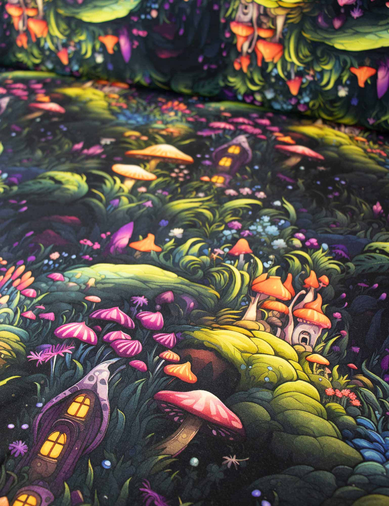 Fairy Forest Midnight Garden | French Terry | 170 cm breed