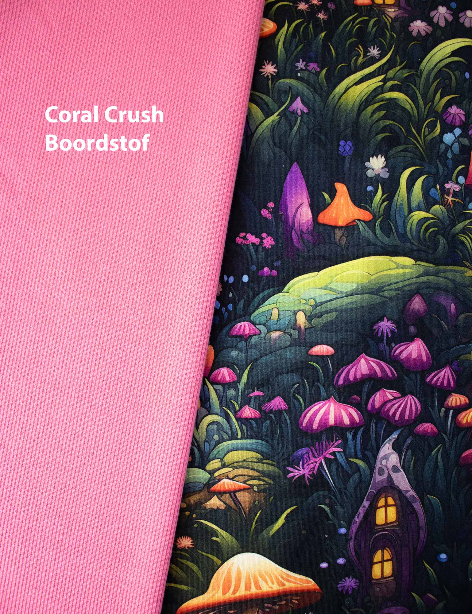 Fairy Forest Midnight Garden | French Terry | 170 cm breed