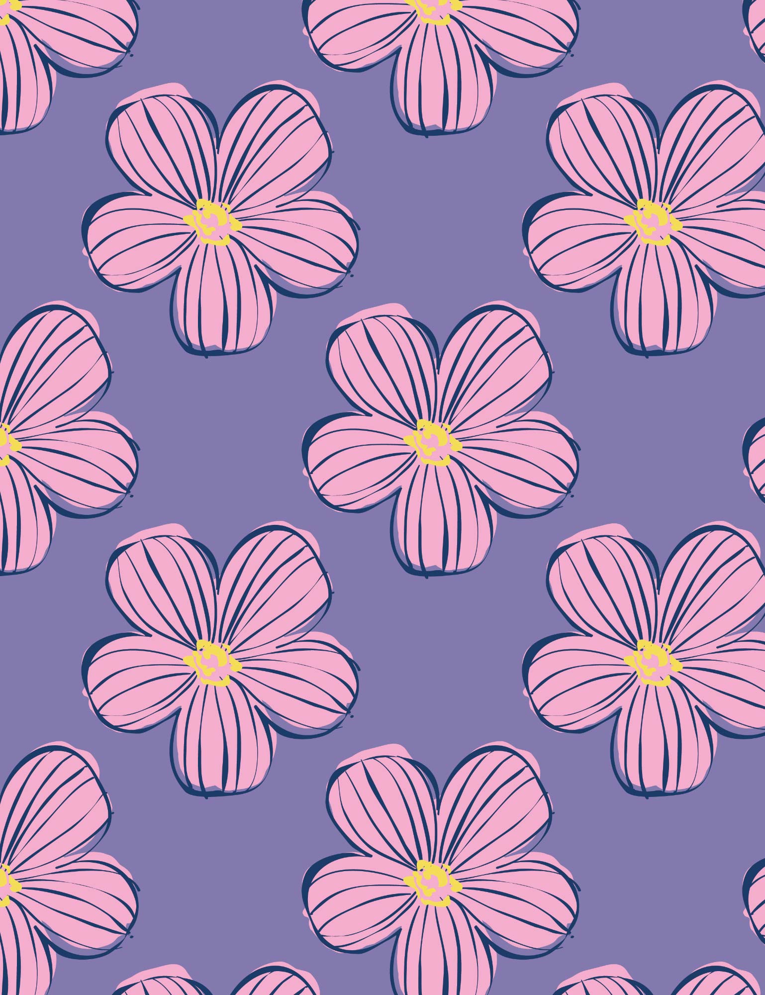 Violet Bloom - Spring Tides | 170cm breed | French Terry