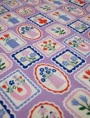 Floral Stamps | Tricot | 170cm breed