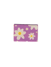 Flowers Lilac – Geweven naailabel