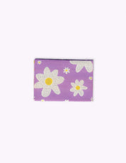 Flowers Lilac | Geweven naailabel