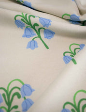 Frosted Bells – Retro Joy | 170 cm breit | 100 % Baumwolle, French Terry