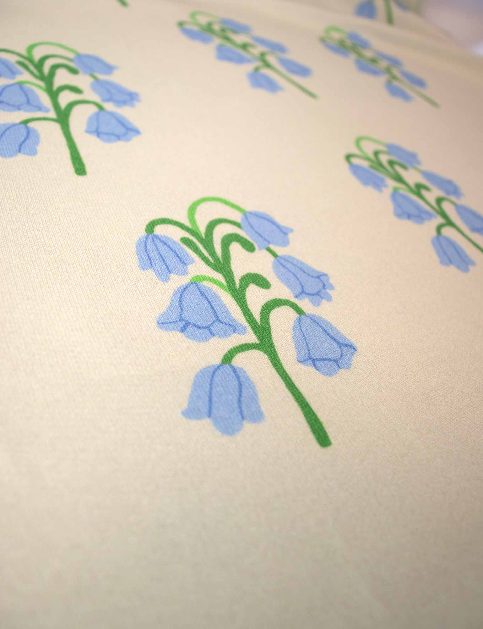 Frosted Bells | 100% Katoen French Terry | 170cm breed