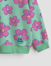 Funky Floral Mint Vibe | Strijklabels