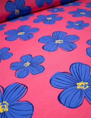 Funky Florals Coral | French Terry | 170cm breed