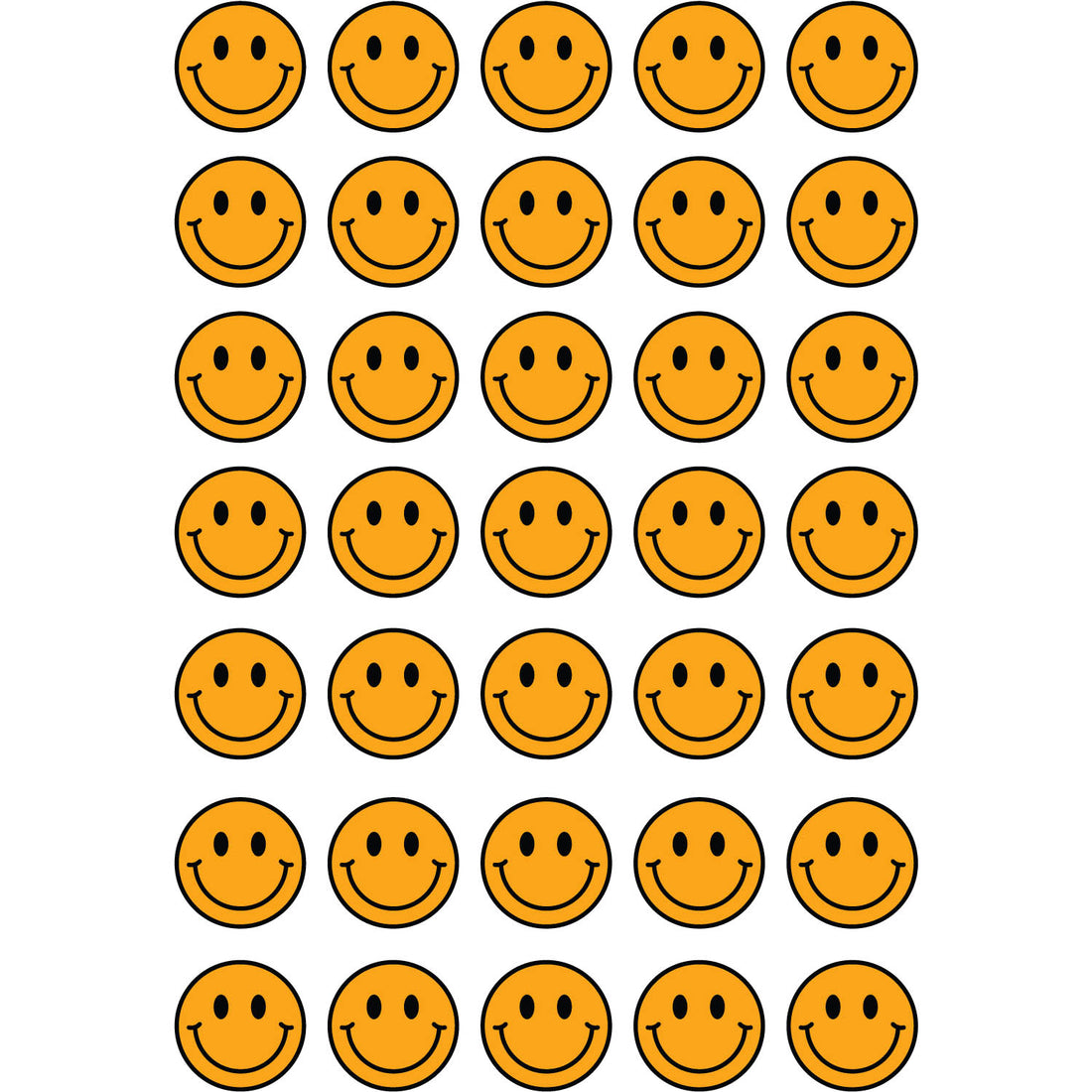 Gold Smiley – All-over transfervel