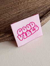 Good Vibes | Geweven naailabel