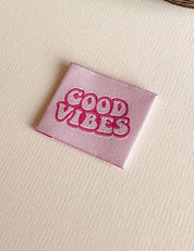 Good Vibes | Geweven naailabel