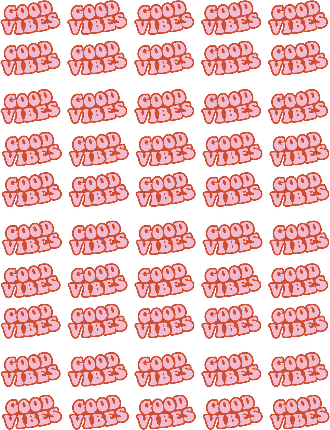 Good Vibes  -  Fabric Frenzy