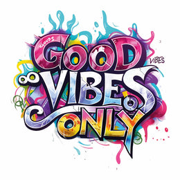Good Vibes 1 - Graffiti – Strijktransfer