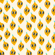 100cm Coupon Lycra Happy Lemons