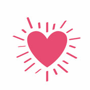 Glowing Hearts -  Fabric Frenzy