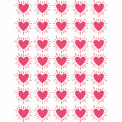 Glowing Hearts -  Fabric Frenzy