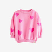 Pink Hearts -  Fabric Frenzy