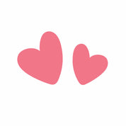 Peach Hearts -  Fabric Frenzy