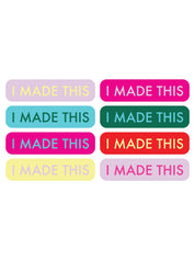 I Made This Label