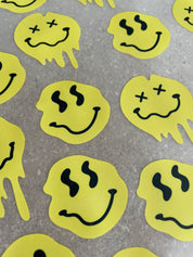 Drip Smileys -  Fabric Frenzy