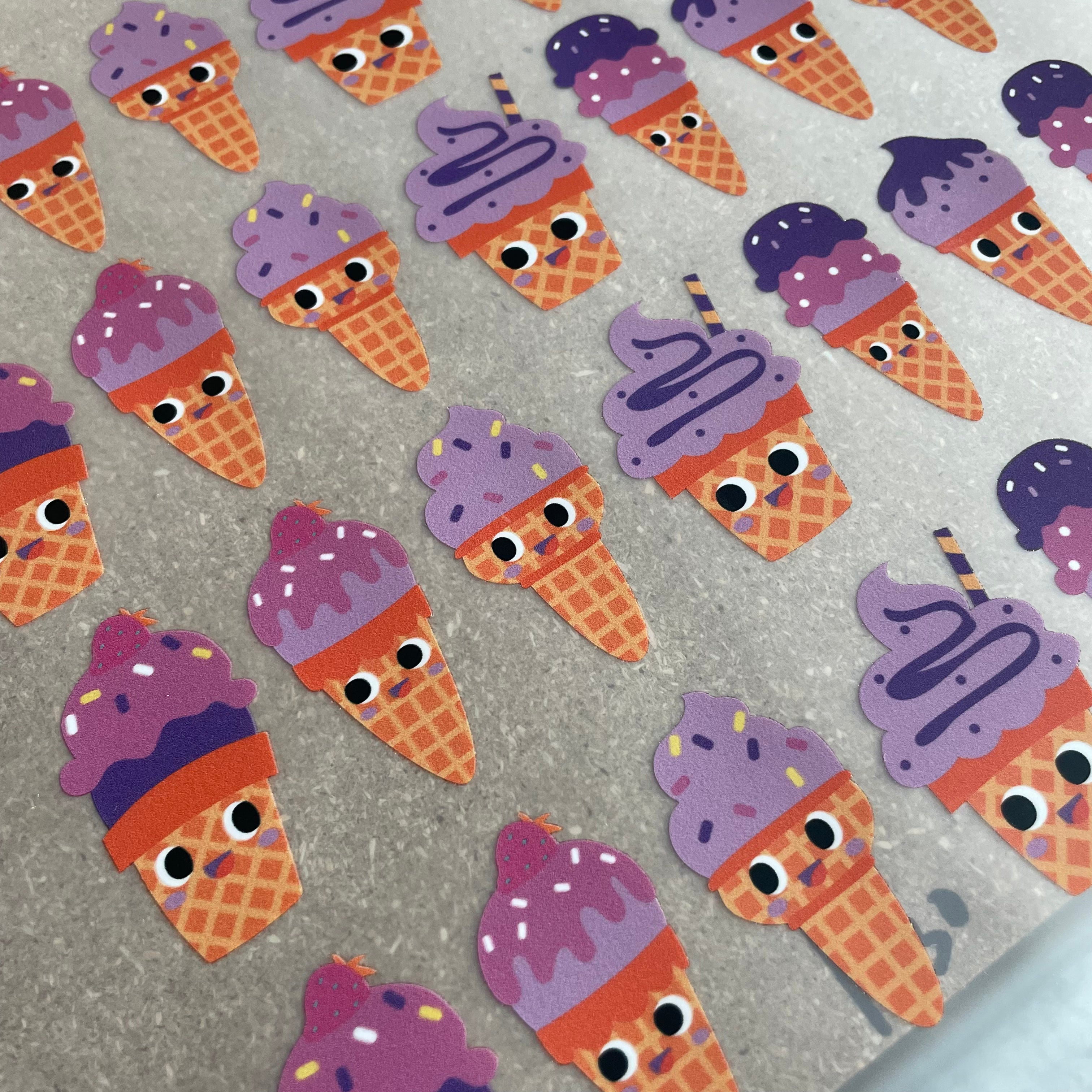 Ijsjes Paars -  Fabric Frenzy