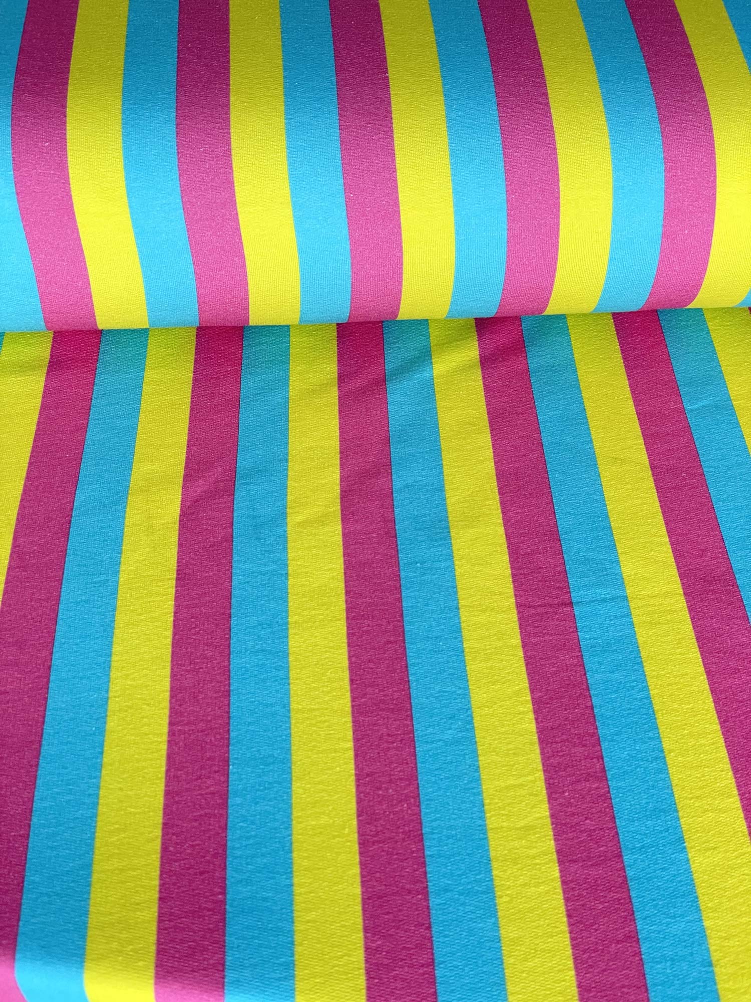 70cm Coupon Balloon Dog Stripes - French Terry
