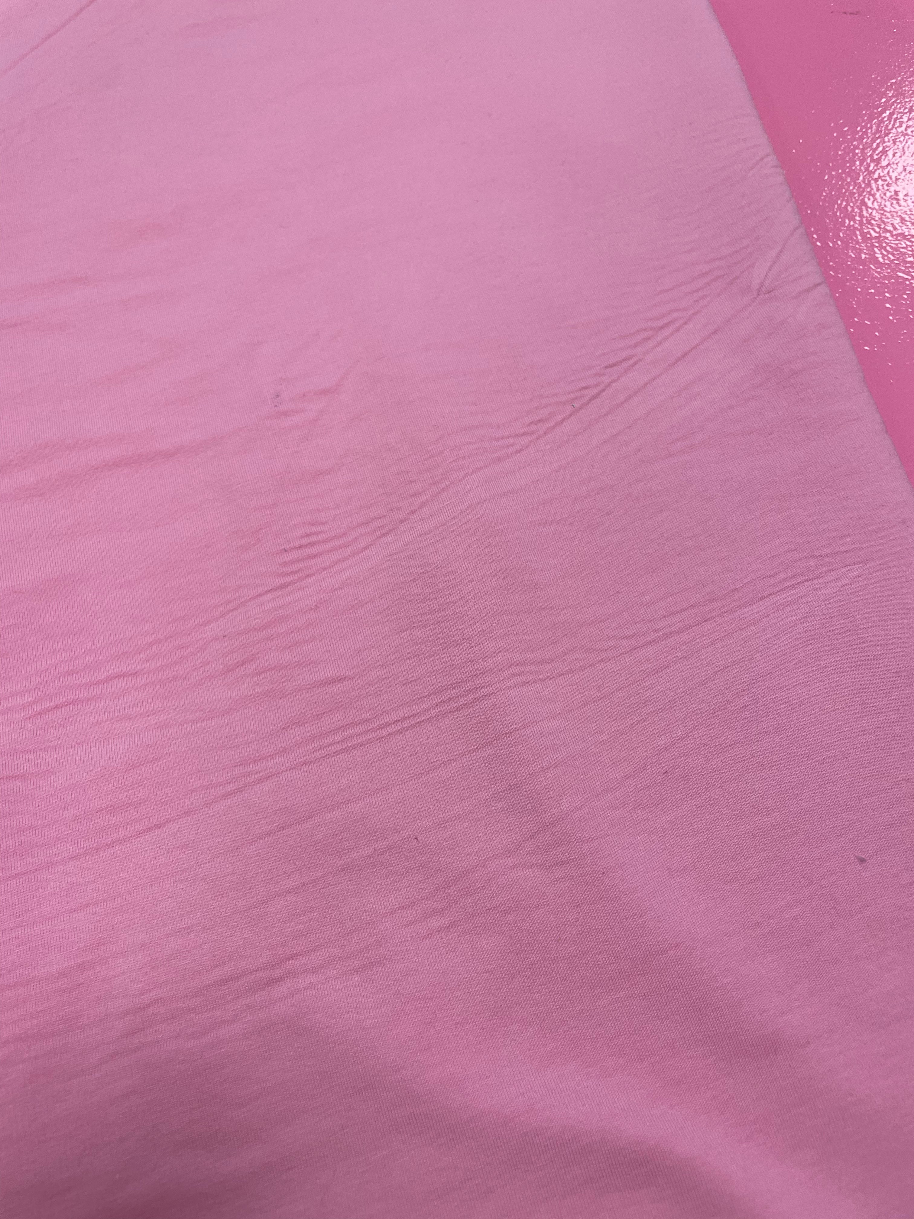 50cm Coupon Pink Pearl French Terry | Rebel Rescue