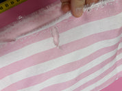 2,2m Coupon Cotton Candy Stripes Viscose | Rebel Rescue