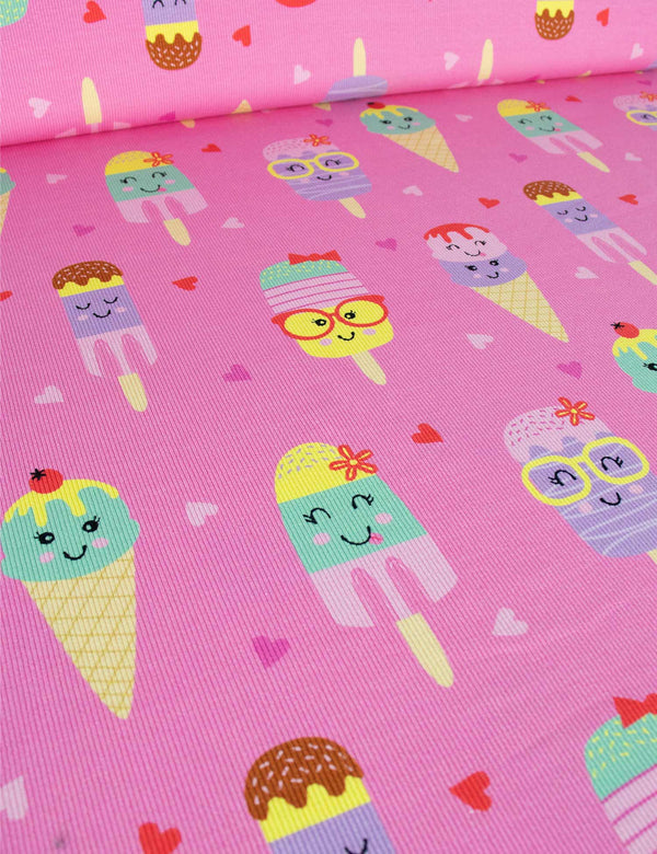 Mango Mania (B-Ware) | Rippstrick | 125 cm breit