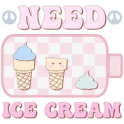 Need Ice Cream - Pastel Ice Kleding Transfer