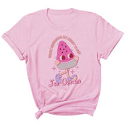 Exercise To Eat Ice Cream - Pastel Ice Kleding Transfer