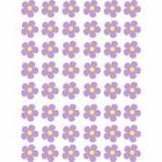 Kleine bloemen Lila  -  Fabric Frenzy