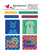 Woof Gang Enduring Ice | Strijklabels