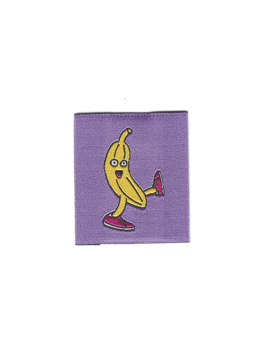 Let's Go Bananas – Geweven naailabel