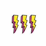 Lightning Bolt Geel -  Fabric Frenzy