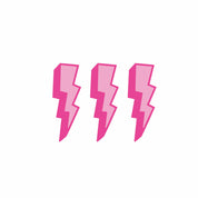 Lightning Bolt Roze -  Fabric Frenzy