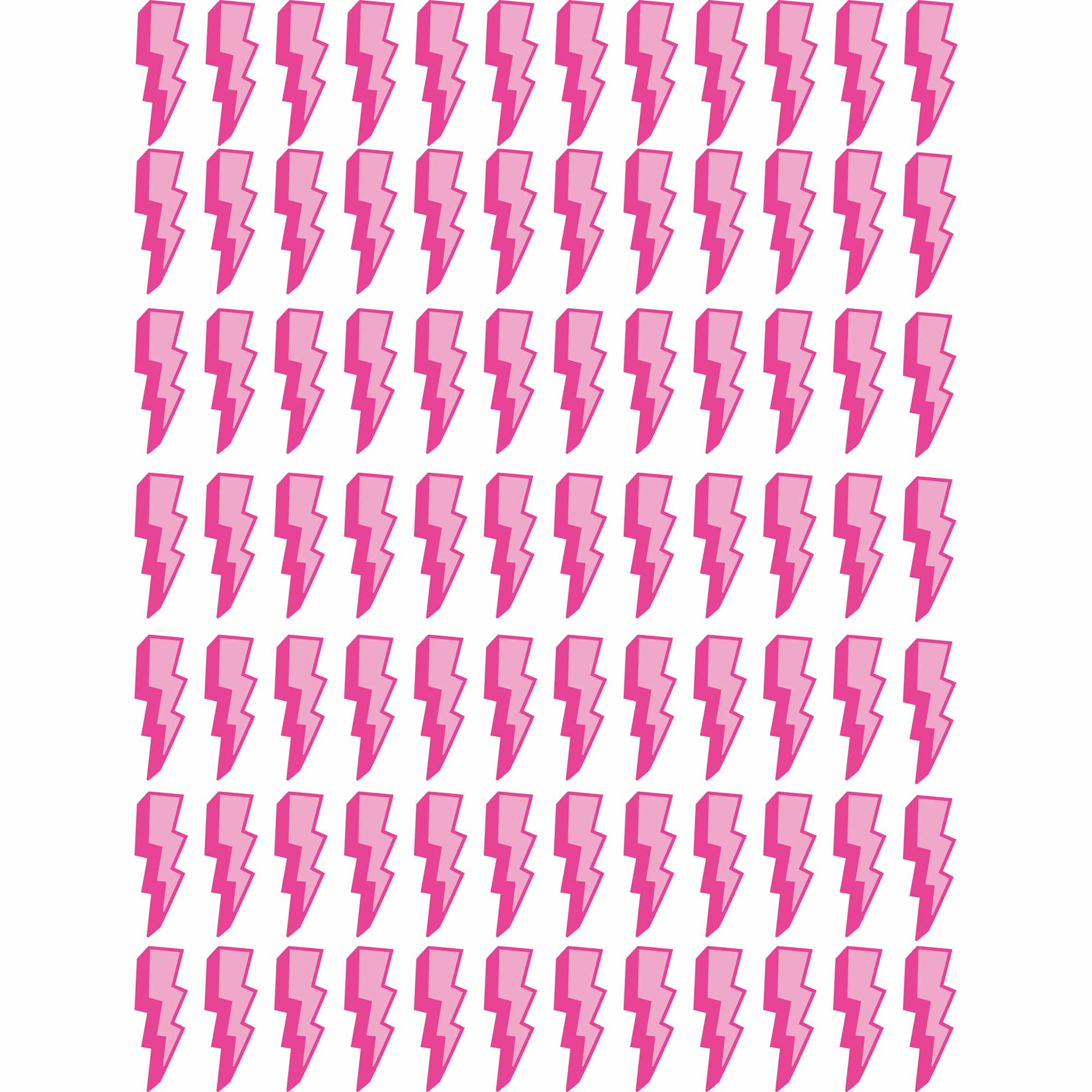 Lightning Bolt Roze -  Fabric Frenzy