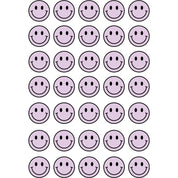 Lilac Smiley - Bright Autumn - Fabric Frenzy
