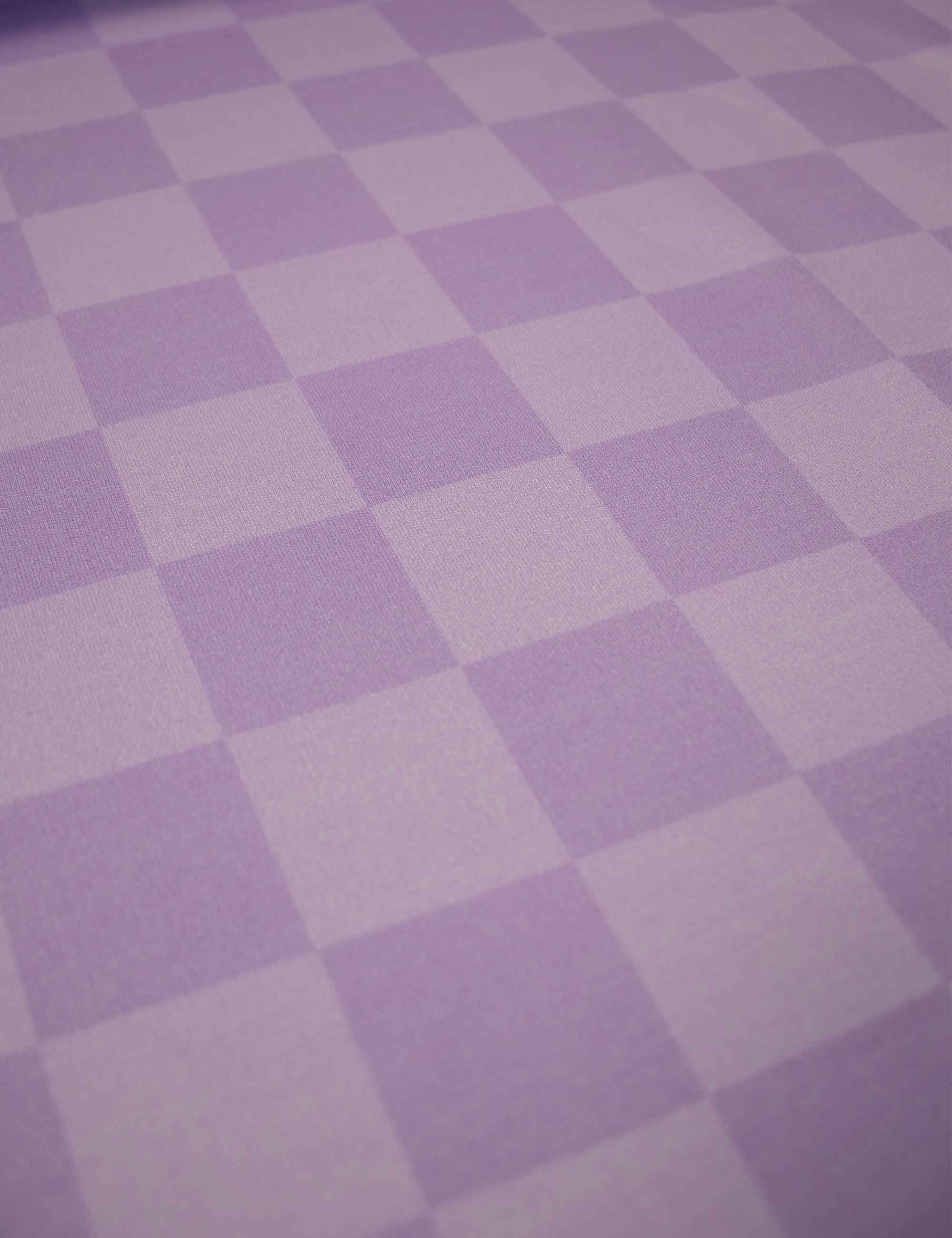 Lilalicious Check | French Terry | 170 cm breed