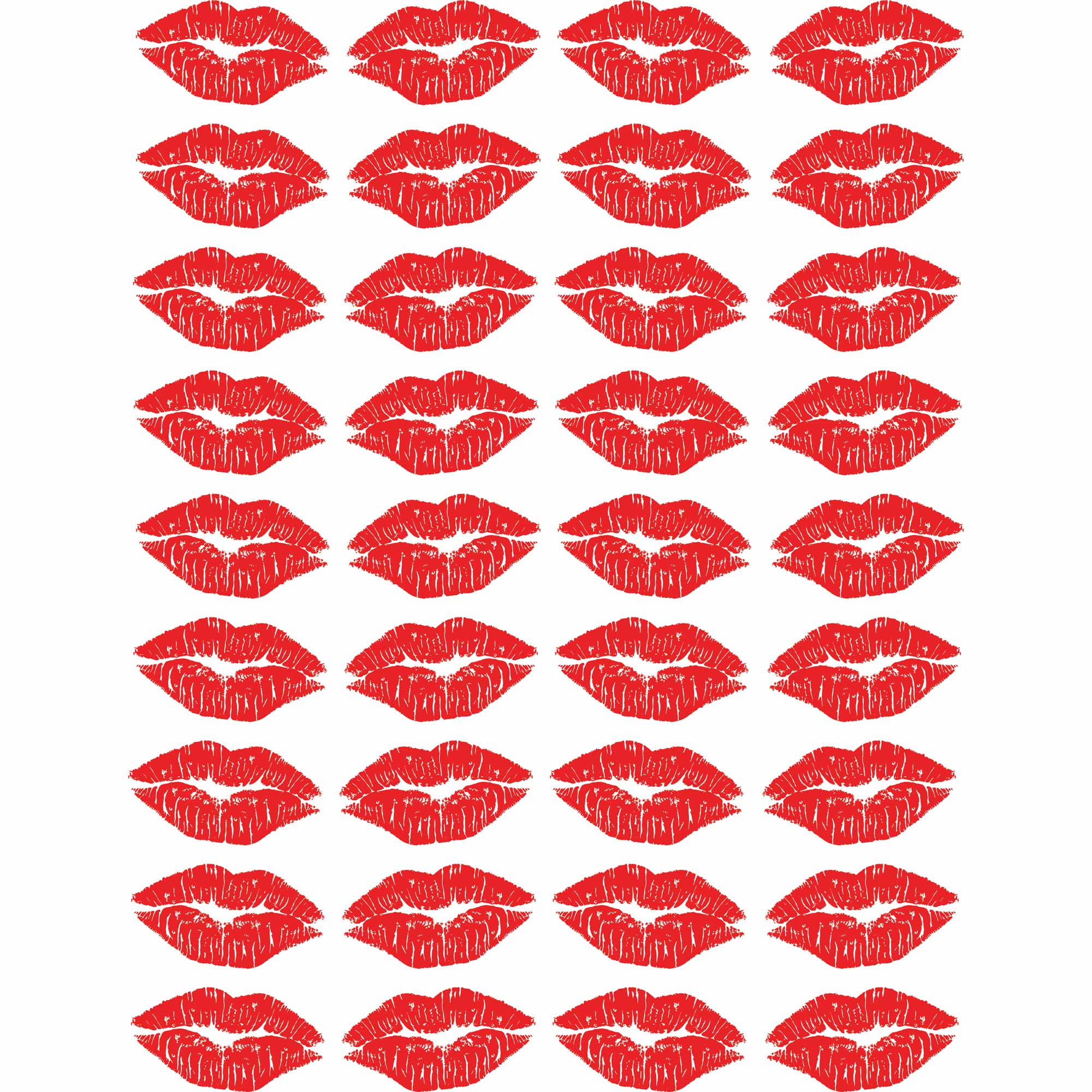 Kisses Red -  Fabric Frenzy