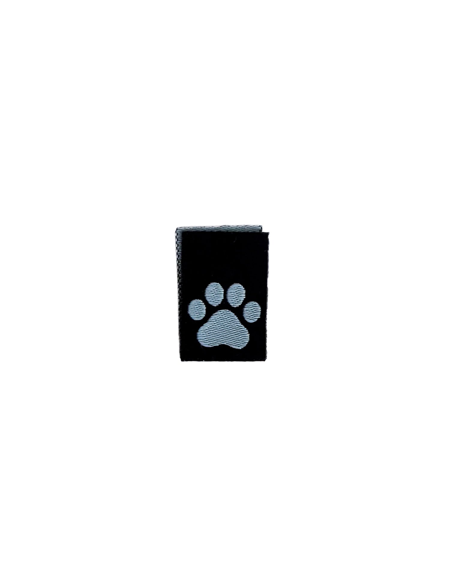 Little Blue Paw Geweven Label